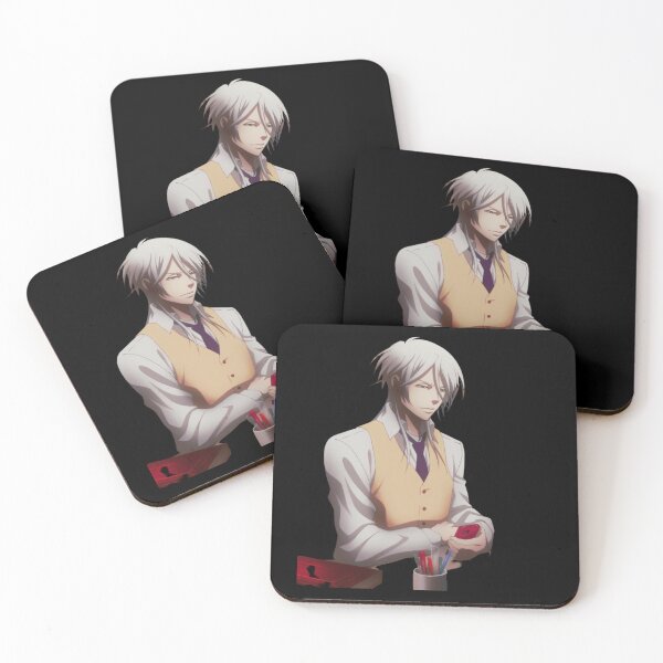 Item preview, Shougo Shogo Makishima, Psycho-Pass Stickers  designed and sold by youssef-ezz.