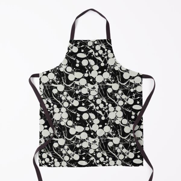 Item preview, Black and white paint splashes designed and sold by YeKnot.