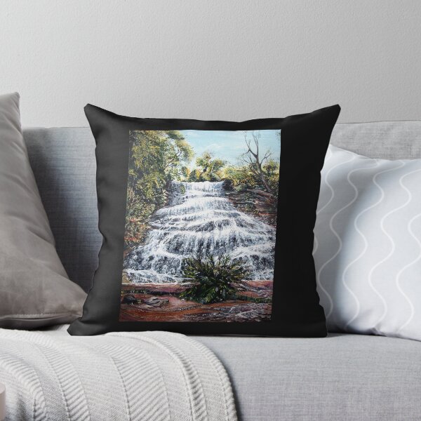 Katoomba Falls, Blue Mountains Australia Throw Pillow