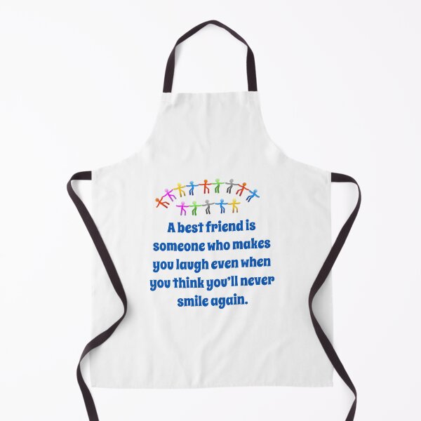 Item preview, A Best Friend Is Someone Who Makes You Smile - Friendship Quote designed and sold by CrankyOldDude.
