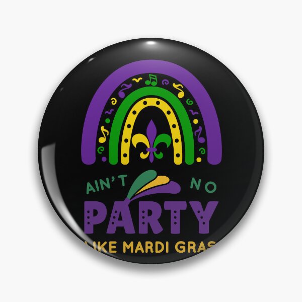 Item preview, Ain’t No Party Like a Mardi Gras Party, Cajun Delight designed and sold by Fhfarms.