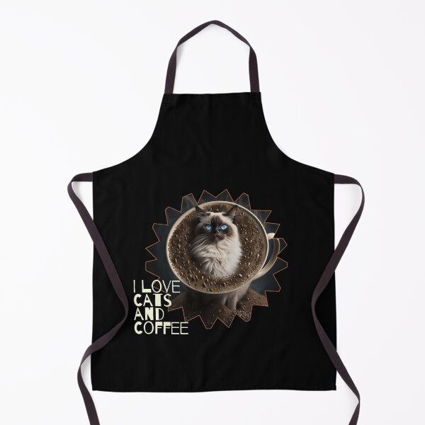 Item preview, I Love Cats and Coffee designed and sold by Cute-Jory-Store.