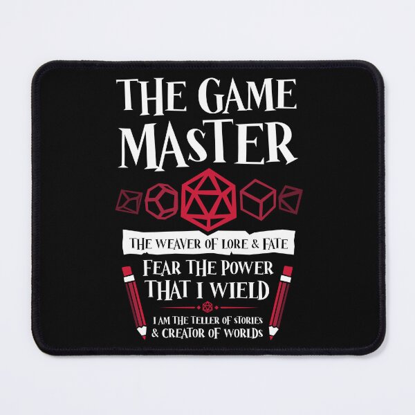 Item preview, D&D GAME MASTER - Dungeons & Dragons designed and sold by TeeMonsters.