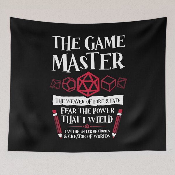 Item preview, D&D GAME MASTER - Dungeons & Dragons designed and sold by TeeMonsters.