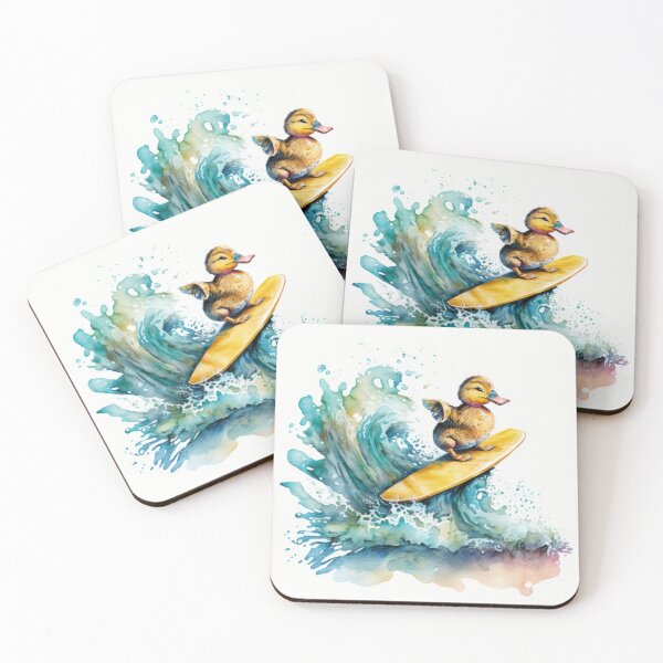 Item preview, duck surfer board  designed and sold by BeerDragons.