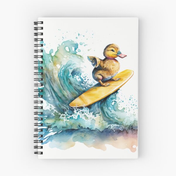 Item preview, duck surfer board  designed and sold by BeerDragons.