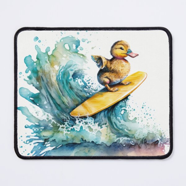 Item preview, duck surfer board  designed and sold by BeerDragons.