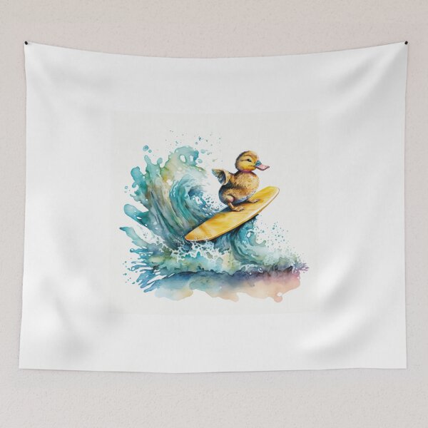 Item preview, duck surfer board  designed and sold by BeerDragons.