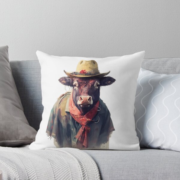 Item preview, Brown Cow Cowboy designed and sold by AdvancedApe.