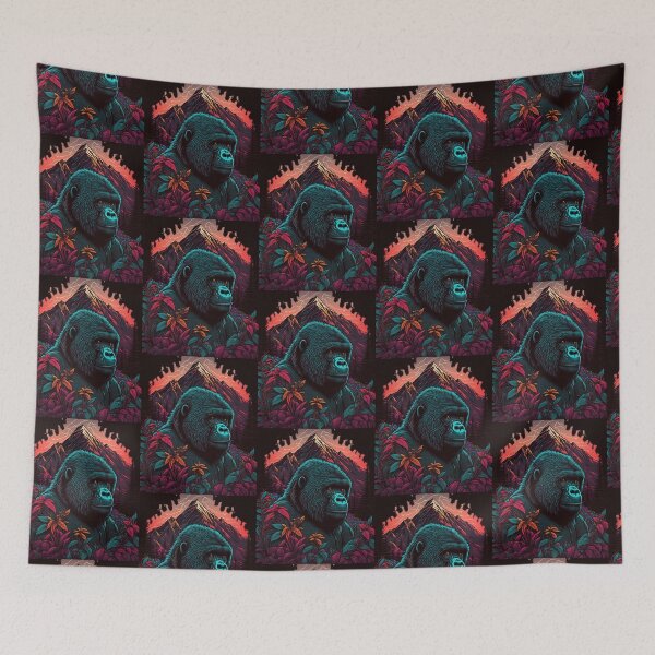 Item preview, Mountain Gorilla Creative Art Gorilla Head designed and sold by Brockinator.
