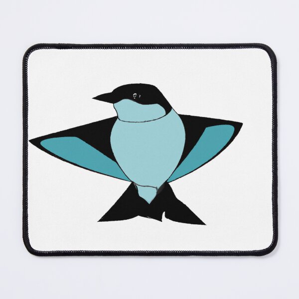 Item preview, blue bird design designed and sold by jammar-design.