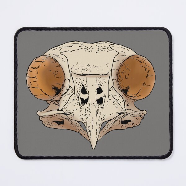 Item preview, Owl Skull Natural designed and sold by Ashley Gagnon.