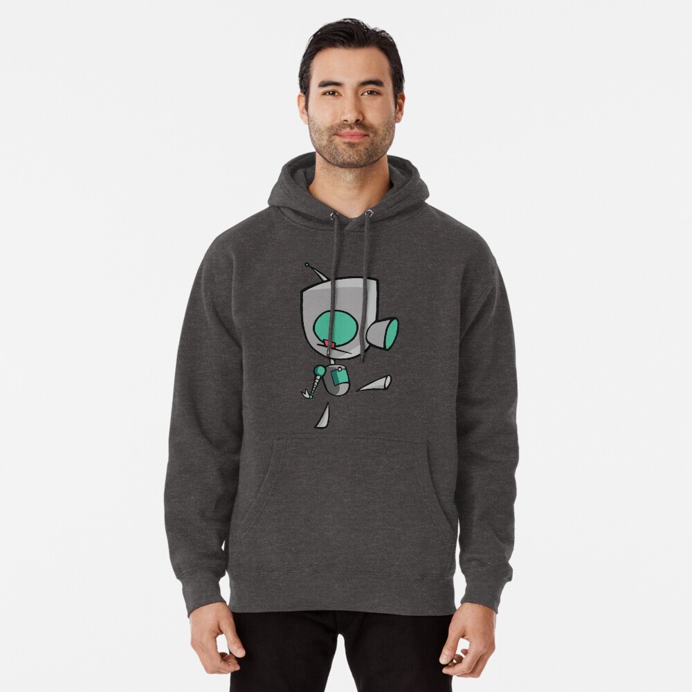 Invader Zim Gir Pullover Hoodie By Xmetalmaniacx Redbubble 0877