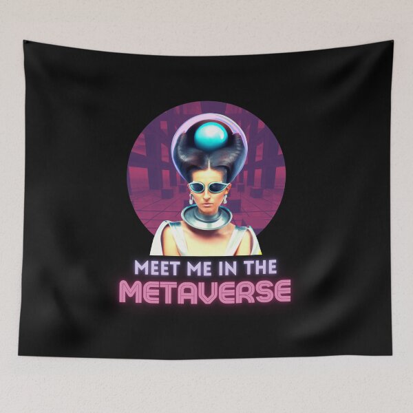 Item preview, Meet Me in the Metaverse designed and sold by Digi-Drifterz.
