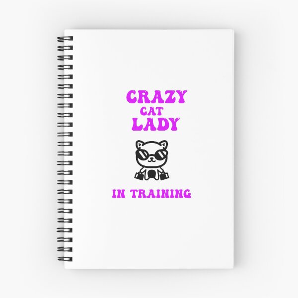 Item preview, crazy cat lady in training designed and sold by STELATO.