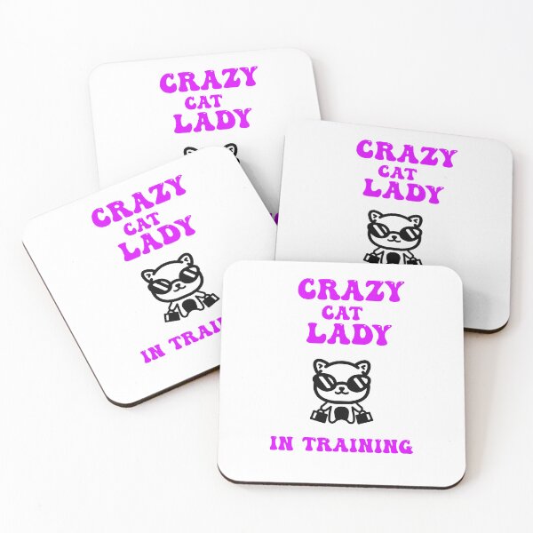 Item preview, crazy cat lady in training designed and sold by STELATO.