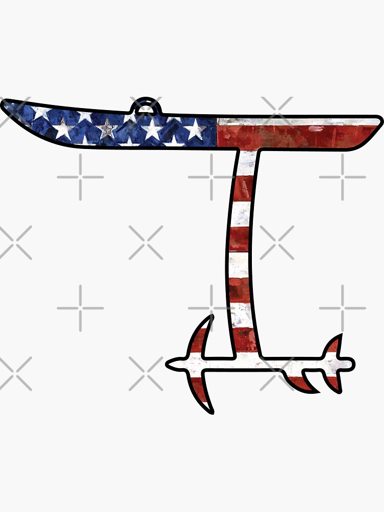 "foil board usa flag design great gift for wing surfer and wing