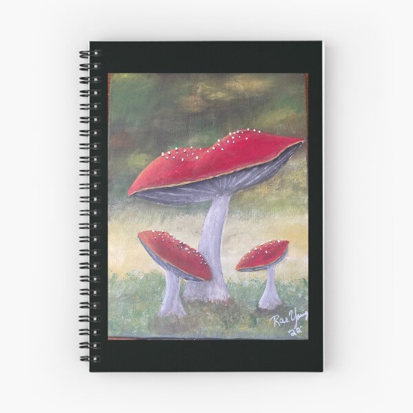 Item preview, Pintura de setas, herbolaria, verde, naturaleza, flores, hierbas designed and sold by Whateverboss.