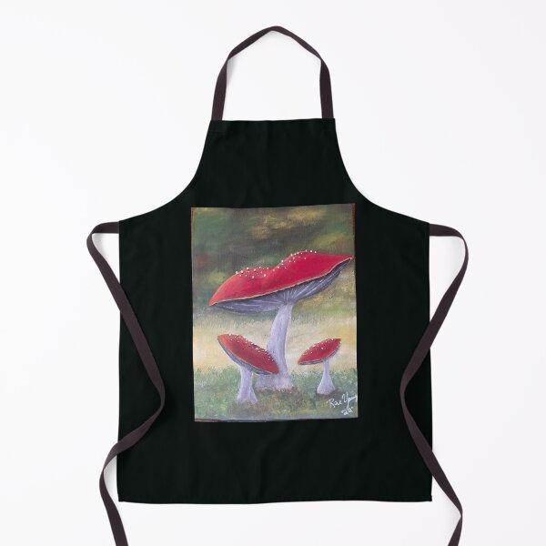 Item preview, Mushrooms painting, Herbalism, green, nature, flowers, herbs designed and sold by Whateverboss.