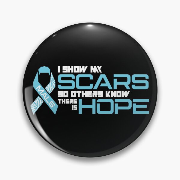 Item preview, I Show My Scars designed and sold by MALSFoundation.