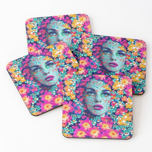 Item preview, Flowers in the Hair - A Young Woman in a Floral Dress designed and sold by Velustro Shop.