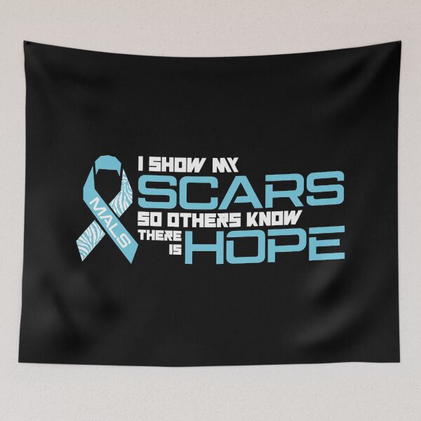 Item preview, I Show My Scars designed and sold by MALSFoundation.
