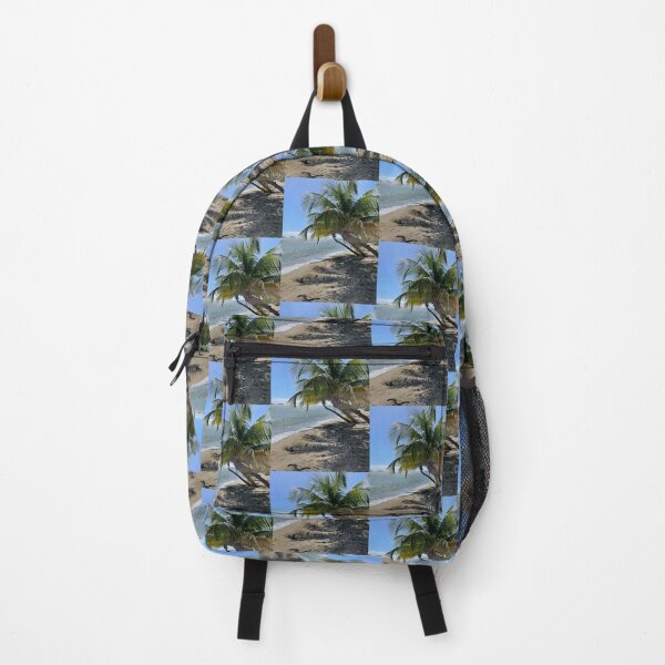 Item preview, Caribbean Life Hot Day at the Beach Palm Trees Sands Beach Waves and seascapes Coastal Photography designed and sold by prohockeylabs.
