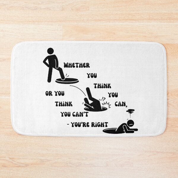 Item preview, If you can or can't you're right  designed and sold by courtney petersen.