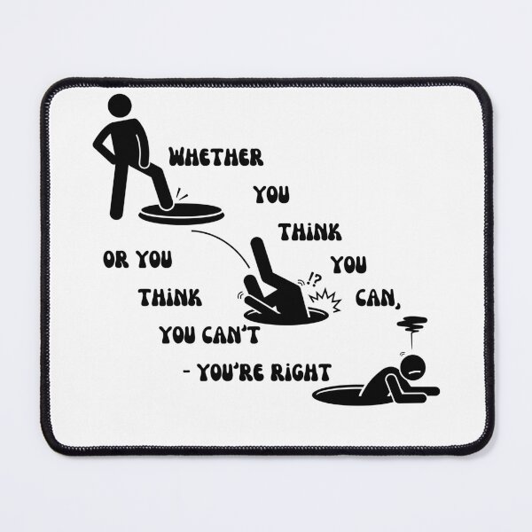 Item preview, If you can or can't you're right  designed and sold by courtney petersen.