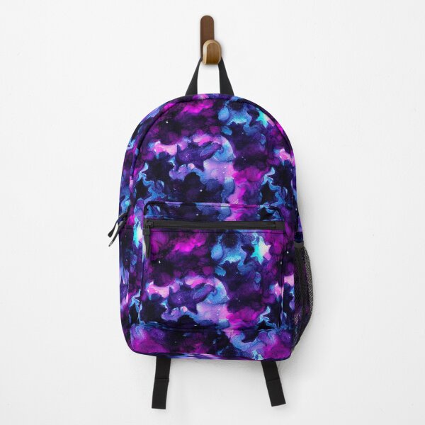 Item preview, Purple and blue space pattern with small stars designed and sold by YeKnot.