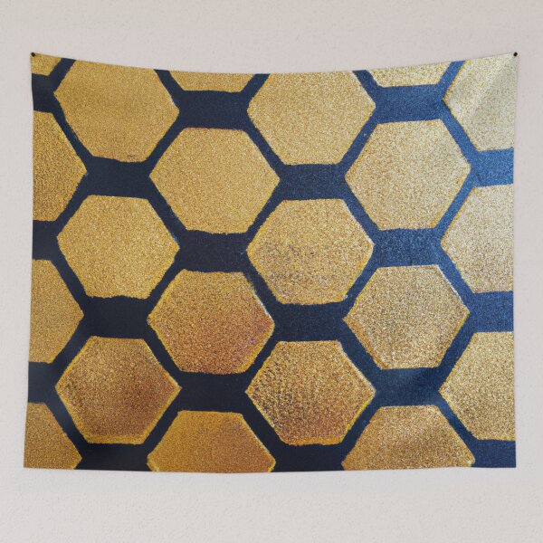 Item preview, Honeycomb Harmony: Impresionante diseño inspirado en una colmena dorada para su tienda en línea designed and sold by jackbermess.
