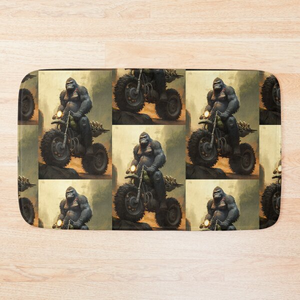 Item preview, Mountain Gorilla Dirt Biking Gorilla Cool Ape designed and sold by Brockinator.