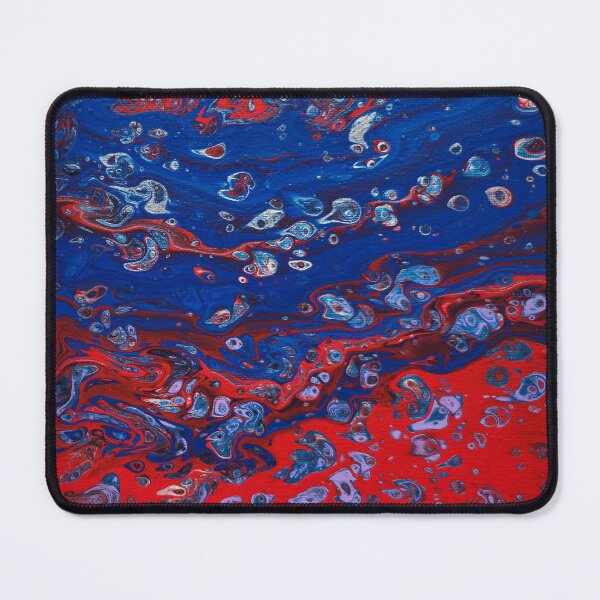 Item preview, Red Tide - Fluid acrilic painting designed and sold by YikosCastle.