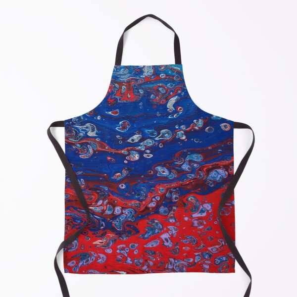 Item preview, Red Tide - Fluid acrilic painting designed and sold by YikosCastle.