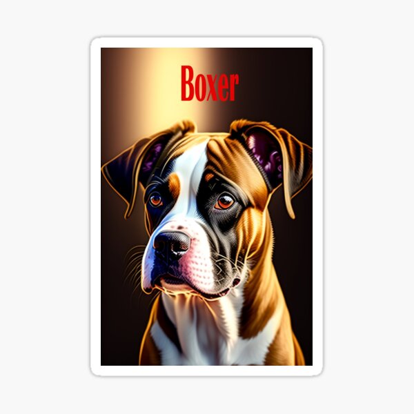 Boxer Sticker