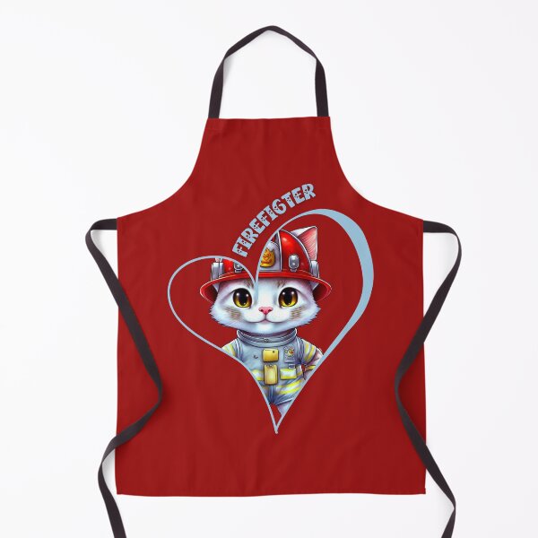 Item preview, Firefighter, sweet cat designed and sold by HarriPaloma.