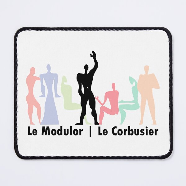 Item preview, Le Corbusier Pastel gathering with text - Architecture designed and sold by SLGA-Designs.