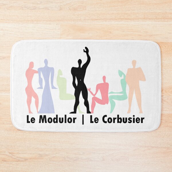 Item preview, Le Corbusier Pastel gathering with text - Architecture designed and sold by SLGA-Designs.