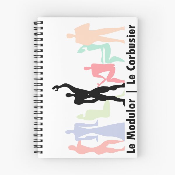 Item preview, Le Corbusier Pastel gathering with text - Architecture designed and sold by SLGA-Designs.
