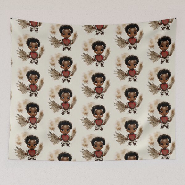 Item preview, Jesus Loves our Smudge - Repeating Tile designed and sold by The Swedenborgian.