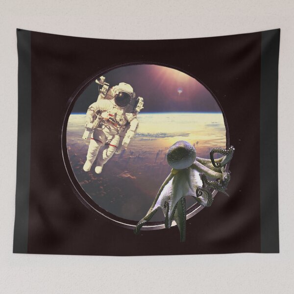 Item preview, Brave Octopus Exploring the Galaxy & Octospace designed and sold by KoalaAndTheBird.