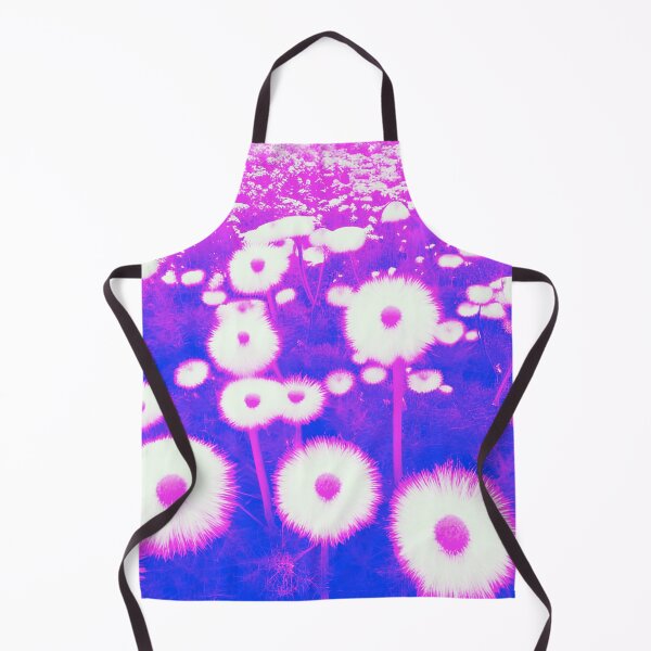 Item preview, White and Pink Abstract Dandelions designed and sold by asurtiumgreen.
