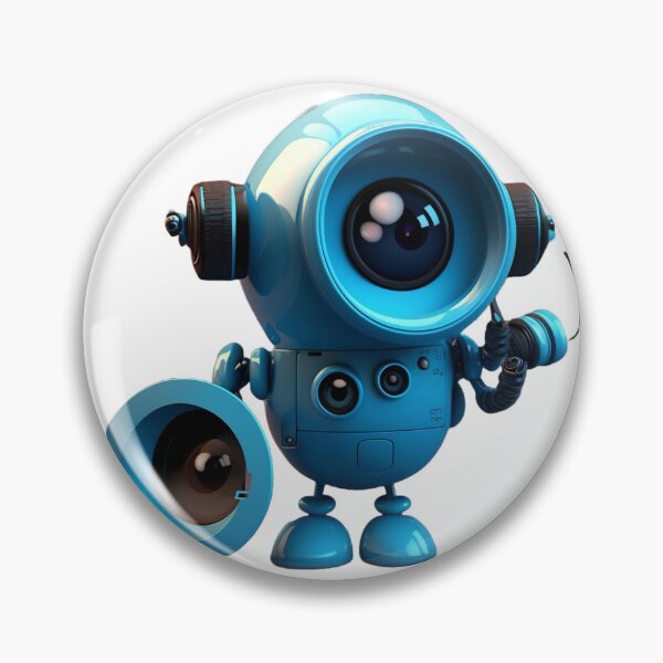 Item preview, A futuristic robot with a single lens designed and sold by bejarano21.