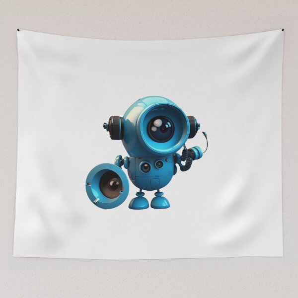 Item preview, A futuristic robot with a single lens designed and sold by bejarano21.