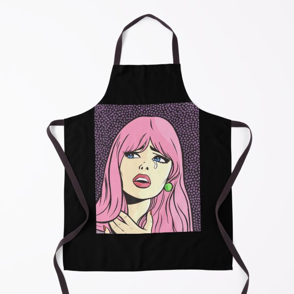 Item preview, Pink Pop Art Crying Comic Girl designed and sold by turddemon.