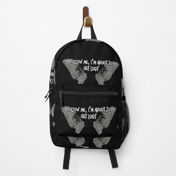 Item preview, Follow Me I'm About To Lost - Wings of Wander Lust designed and sold by SmileThreads.