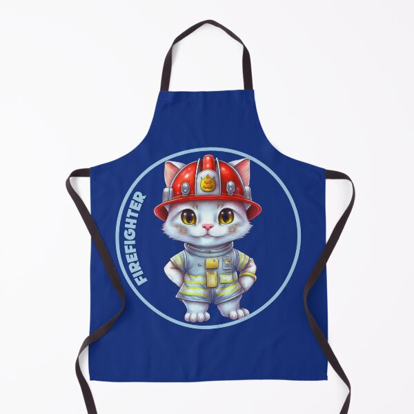 Item preview, Firefighter, sweet cat designed and sold by HarriPaloma.