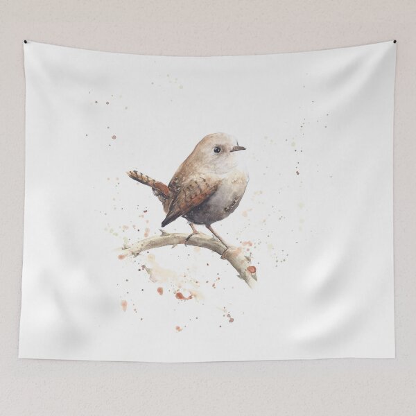 Item preview, Wren on a Bramble designed and sold by Anniemae99.