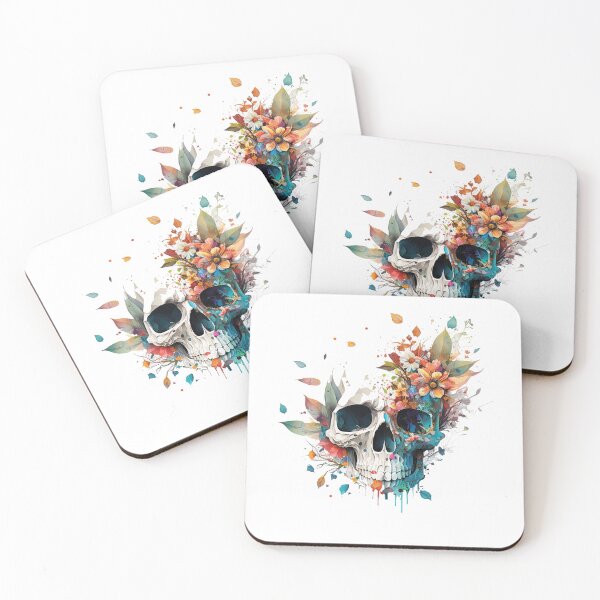 Item preview, Skull Flower 7 designed and sold by VectorVisions.