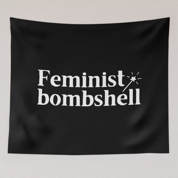 Item preview, feminist bombshell (with magic wand) designed and sold by jazzydevil.